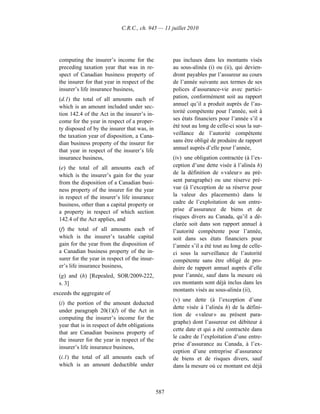 Income tax regulation