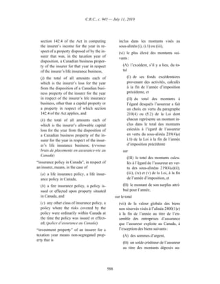 Income tax regulation