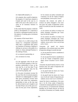 Income tax regulation