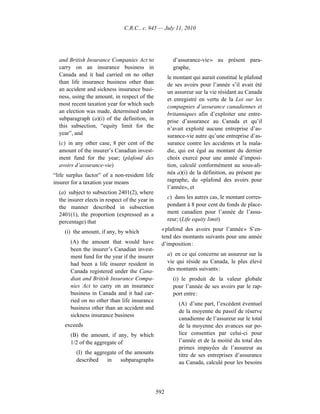 Income tax regulation