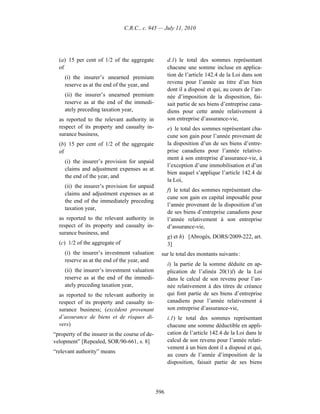 Income tax regulation