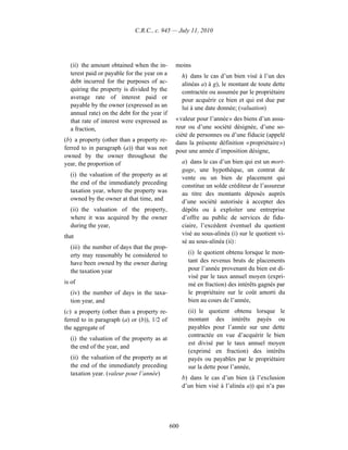 Income tax regulation