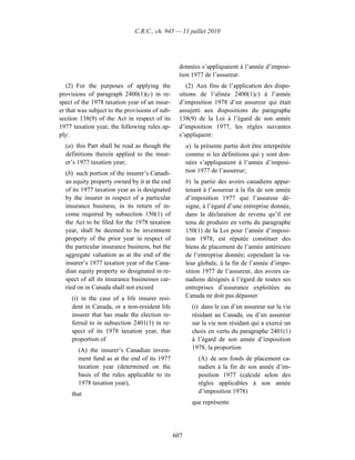 Income tax regulation