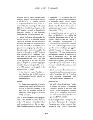 Income tax regulation