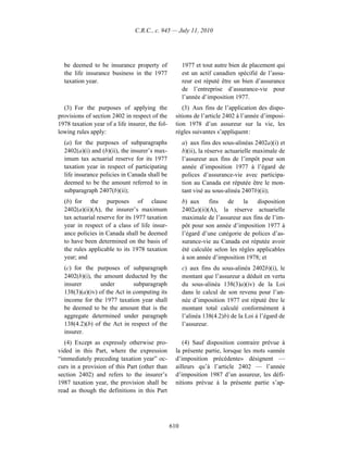 Income tax regulation