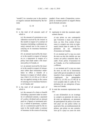 Income tax regulation