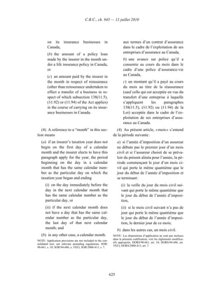 Income tax regulation