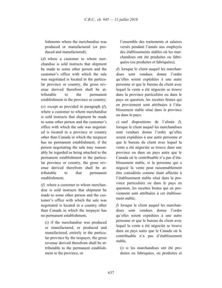 Income tax regulation