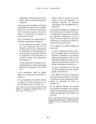 Income tax regulation