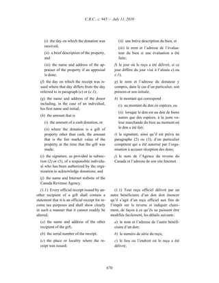 Income tax regulation