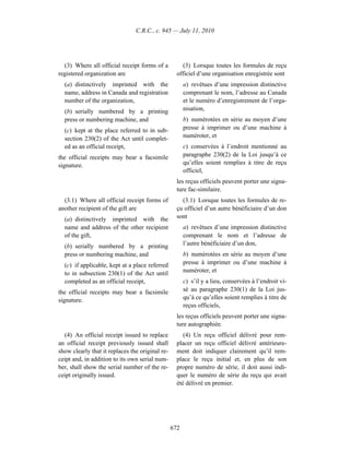 Income tax regulation