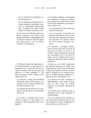 Income tax regulation