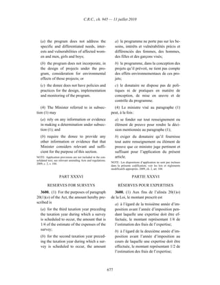 Income tax regulation