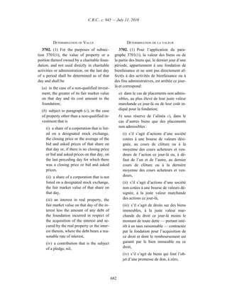 Income tax regulation