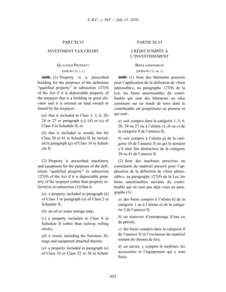 Income tax regulation