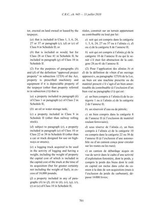 Income tax regulation