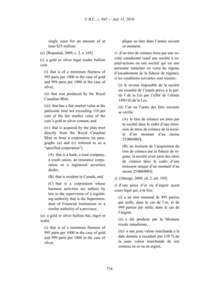 Income tax regulation