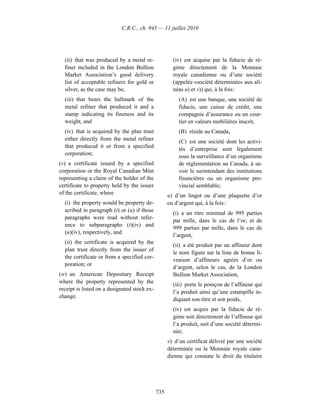 Income tax regulation