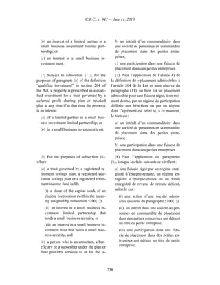 Income tax regulation