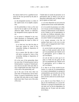 Income tax regulation