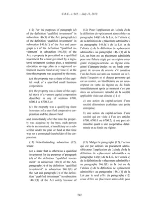 Income tax regulation