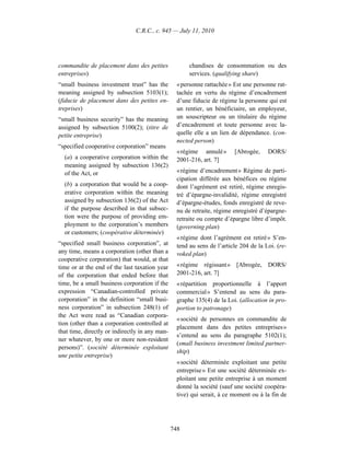 Income tax regulation