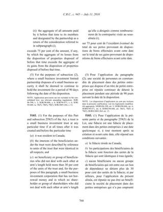 Income tax regulation