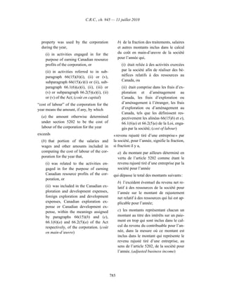 Income tax regulation