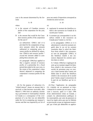 Income tax regulation