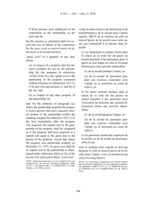 Income tax regulation