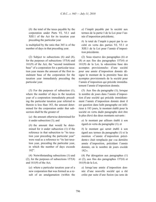 Income tax regulation