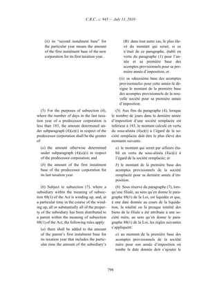 Income tax regulation