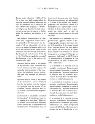 Income tax regulation