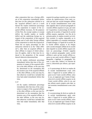 Income tax regulation