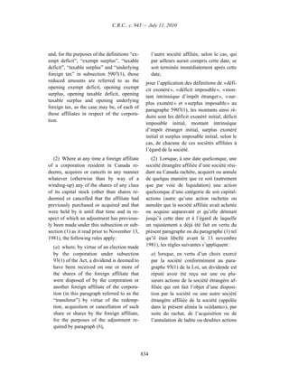 Income tax regulation