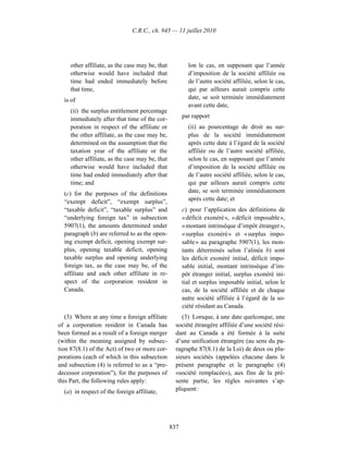 Income tax regulation