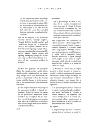 Income tax regulation