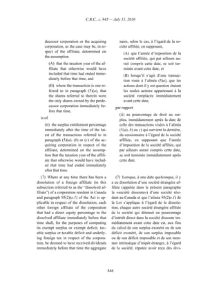 Income tax regulation