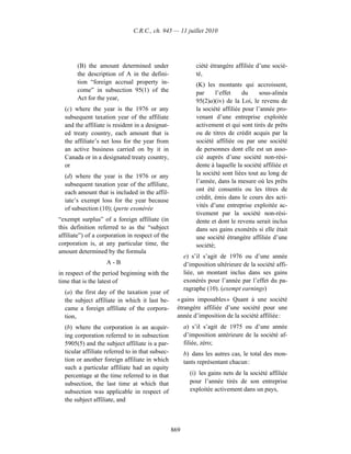 Income tax regulation