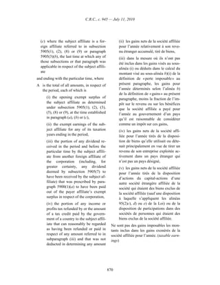 Income tax regulation