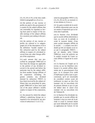 Income tax regulation