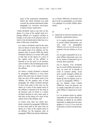 Income tax regulation