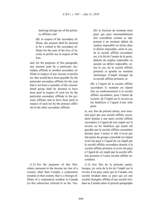 Income tax regulation