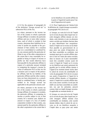 Income tax regulation