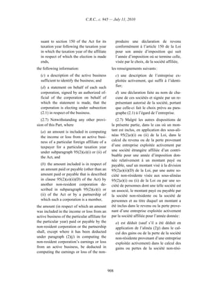 Income tax regulation