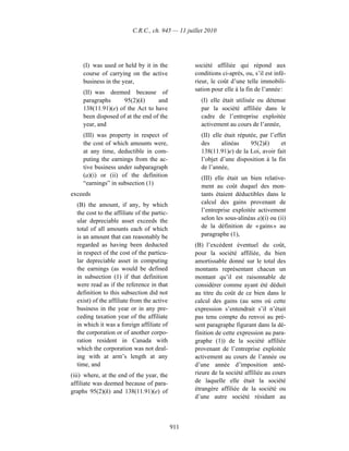 Income tax regulation