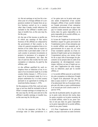 Income tax regulation