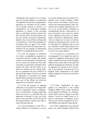 Income tax regulation