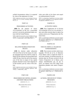 Income tax regulation