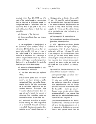 Income tax regulation